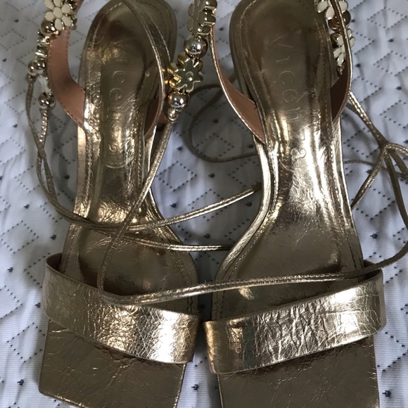 Anthropologie Vincenzo Charm wrap heels - Picture 3 of 8